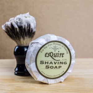 Pure Olive Oil Shaving Soap Puck